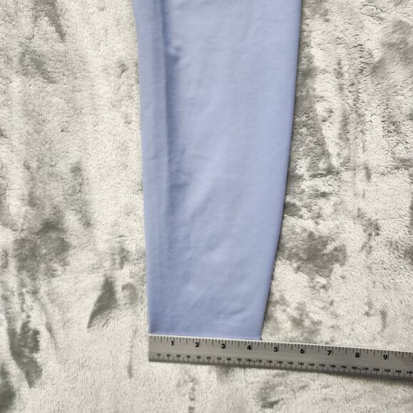 Old Navy Active Pants Womens L Blue Powersoft Extra High Rise Leggings Go Dry - Picture 8 of 9